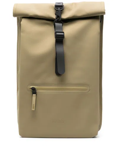 Rains Rolltop Rucksack Backpack In Neutrals