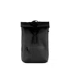 Rains Rolltop Rucksack Black