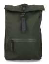 Rains Rolltop Rucksack Backpack In Green