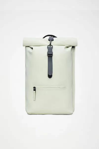 Rains Rolltop Rucksack In Green
