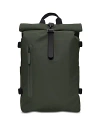 Rains Rolltop Rucksack Large In Green