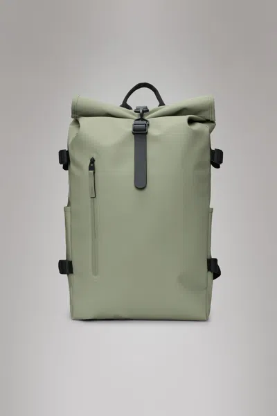 Rains Rolltop Rucksack Large In Green