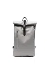 Rains "rolltop" Rucksack Large W3 Bags In Gray