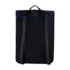 Rains Roll-top Synthetic Backpack In Blue