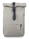 Rains Rolltop Waterproof Backpack In Sand