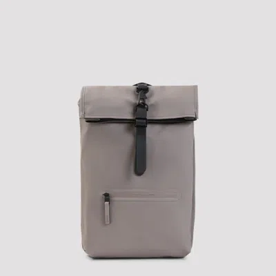 Rains Rooltop Rucksack Mini Backpack In Nude & Neutrals