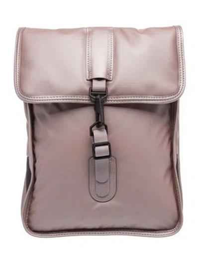 Pre-owned Rains Rubber Backpack W/ Tags In Purple