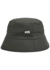 Rains Rubberised Bucket Hat In Dark Green