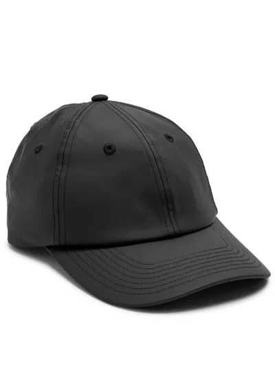 Rains Rubberised Cap In Black