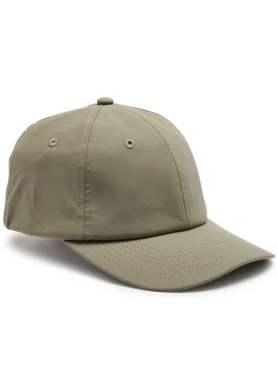 Rains Rubberised Cap In Green