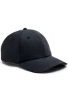 Rains Rubberised Cap In Navy