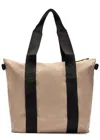 Rains Rush Rubberised Tote In Sand