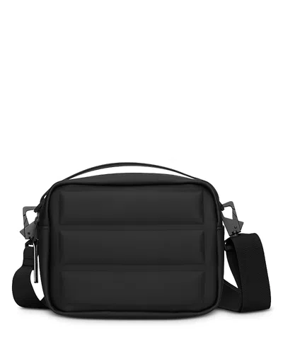Rains Shield Box Crossbody Bag In Black