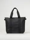 Rains Tote Bag Mini W3 Black In Black