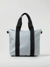 Rains Shoulder Bag  Woman Color Gnawed Blue In Gnawed Blue
