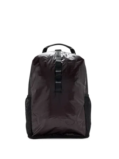 Rains Sibu Clip Zip-up Backpack In Brown