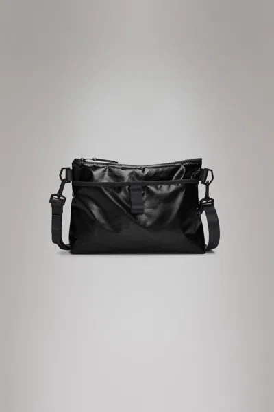 Rains Sibu Musette Bag In Black