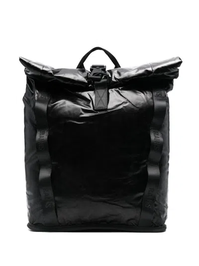 Rains Sibu Rolltop Rucksack Mini Bags In Black