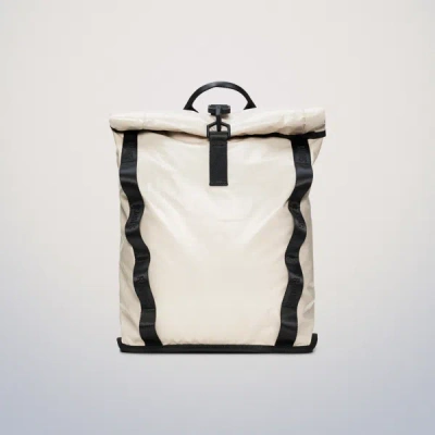 Rains Sibu Rolltop Rucksack Mini In White