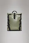 Rains Sibu Rolltop Rucksack Mini In Green