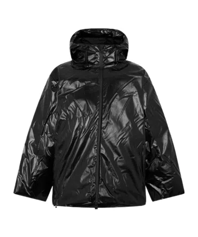 Rains Sibu Vision Puffer Jacket In Black