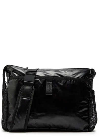 Rains Sibu Waterproof Messenger Bag In Black