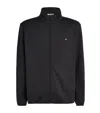 Rains Sintra Zip-up Sweatshirt In Black
