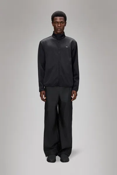 Rains Sintra Fleece Jacket In Black