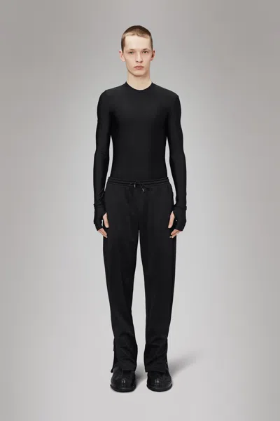 Rains Sintra Fleece Pants Regular In Black