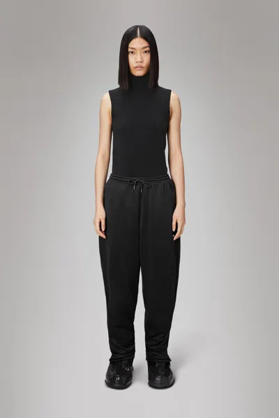 Rains Sintra Fleece Pants Regular In Black
