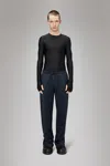 Rains Sintra Fleece Pants Regular In Navy