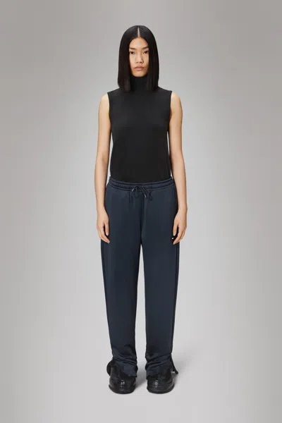 Rains Sintra Fleece Pants Regular In Navy