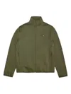 Rains Sintra Zip-up Sweatshirt In Green