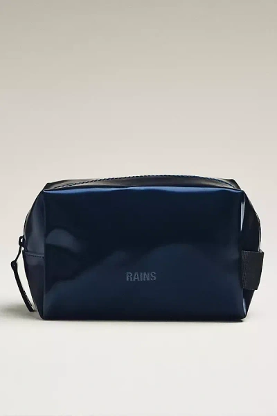 Rains Small Cosmetic Bag In Blue