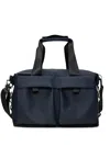 Rains Small Otaru Flap-pocket Tote Bag In Blue