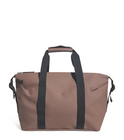 Rains Small Waterproof Hilo Weekend Bag In Brown