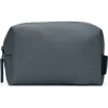 Rains Small Waterproof Toiletry Bag In Blue