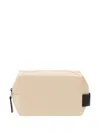 Rains Small Zip-fastening Make Up Bag In Neutral