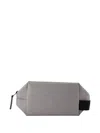 Rains Small Zip-top Carry-handle Wash Bag In Gray