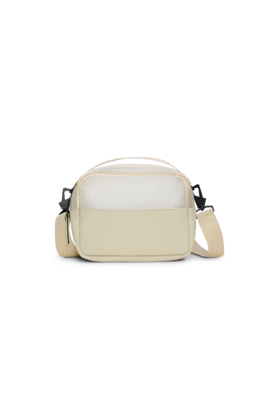 Rains Split Box Bag In Whisper