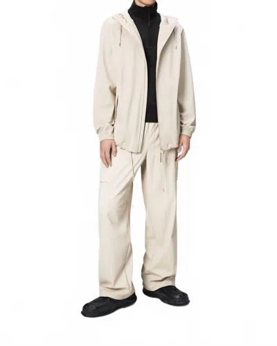 Rains Storm Breaker Elasticated Cuffs Raincoat In Dune Grain In Neutral