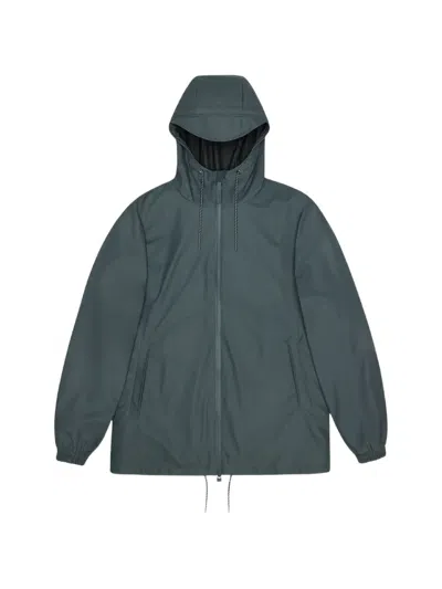 Rains Storm Breaker Hooded Jacket In Transparent