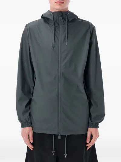 Rains Storm Breaker Waterproof Raincoat In Green