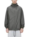 Rains Storm Breaker Waterproof Rain Jacket In Grey