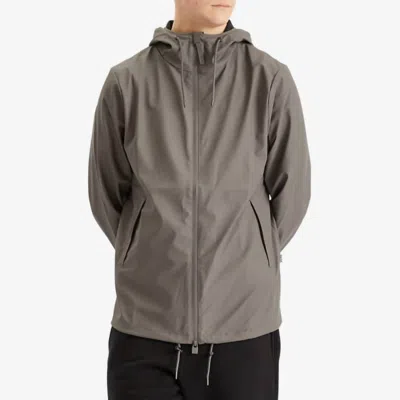 Rains Storm Breaker Jacket In Grey In Gray