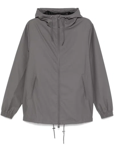 Rains Storm Breaker Raincoat In Grey