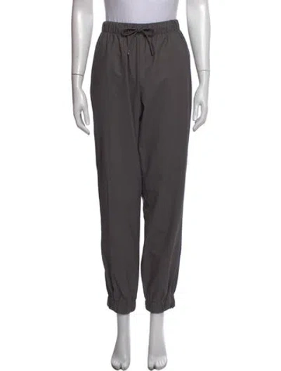 Pre-owned Rains Straight Leg Pants In Grey