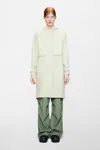 Rains String W Parka In Gray