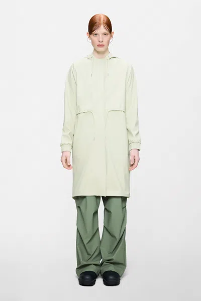 Rains String W Parka In Gray