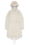 Rains String Waterproof Jacket In Dune Grain